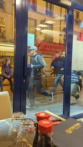 when protesting is more of a hobby 😂 #paris #parisprotest #parisprotestmarch #macron #democracy 