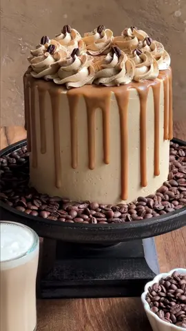 Cappuccino cake ☕️✨ #cappuccino #cappuccinocake #coffeecake 