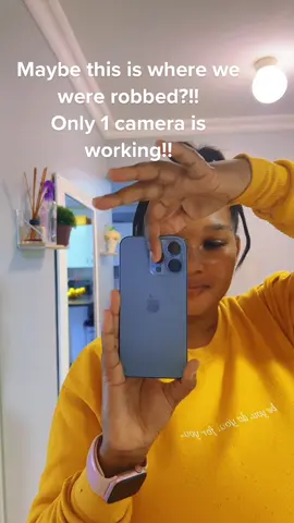 Replying to @Rendani i zoomed in and out, definetely one camera is working. What are your thoughts? #iphone13pro #apple #iphone #iphoneusers #onecamera #_nomcebo_s #eswatinitiktok #southafricantiktok 