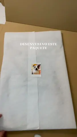 Cámara marcha atrás de como envuelvo los pedidos. En este caso un cuadro de mascota con nombre “Bruce” #emprendimiento #hechoamano #arte 