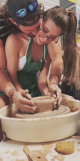 When he doesnt let you get your crafts done but its ok because he is adorable #relationshipgoals #unchainedmelody #pottery #ghost #noghostingallowed #cute #sweet #Love 