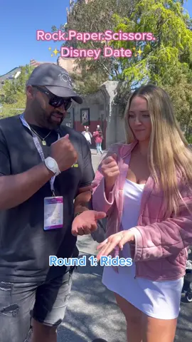 Rock paper scissors date but make it ✨Disney✨ #disneyland #disney100 #disneydate #disneyday #disneyfood #disneygame #disneyidea
