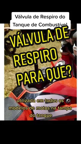 As válvulas respiro do tanque de combustível tem a função de manter a gasolina em  evaporação constante (respirando) para a perfeita combustão.  #tanquedecombustivel #mecanicademotos #motos #motocross #enduro 