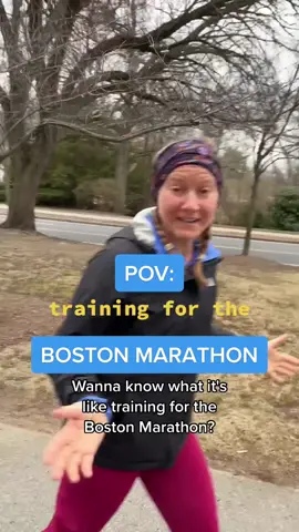 🏃‍♀️ POV: You're on a 20-mile training run for the Boston Marathon. Hundreds of runners took to the Boston Marathon course this past weekend for their longest run of training season, and The B-Side’s Emily Schario was one of them. Here's an inside look at her longest run ever (so far). Spoiler alert: It's no joke. #bostonmarathon #runner #boston #massachusetts #runnertiktok #marathontraining