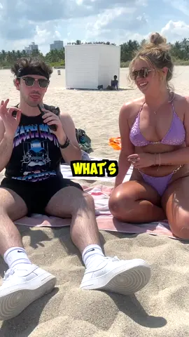 RIP if that’s you 🙏🏻 #streetinterview #streetinterviews #publicinterviews #publicinterview #collegehumor #beachinterview #manonthestreet 