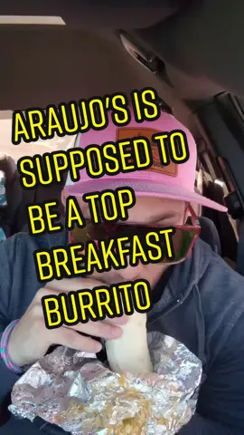 ‼️BEST BREAKFAST BURRITO IN DENVER⁉️I'll be the judge of that.  Araujo's on W 26th Ave is on a lot of top Breakfast Burrito lists... not sure if it will make its way on to mine. It was only $2.50 so it had good value but overall... was just OK. liked the green chili! 🔥WHERE IS YOUR FAVORITE BREAKFAST BURRITO? COMMENT BELOW. HIT THAT + TO SEE WHERE I GO NEXT #fyp #viral #breakfast #burrito #breakfastburrito #food #review #foodreview 