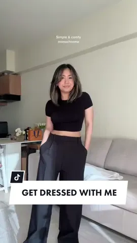 Another day, another #GDWM ✨  Top, trousers, perfume - #zara  Bag - @CHARLES & KEITH Gabine Sneakers - @New Balance 530 Necklace - @Timi of Sweden  Lippie - @Issy & Co. Cosmetics BEAU #minimalist #outfitinspiration #foryou #outfitideas #OOTD #fypシ #tiktokph #fashion #ootdph #outfits #TikTokFashion #outfitinspo #getreadywithme #GRWM #getdressedwithme #outfitoftheday #style #styleinspo #blackoutfit #monochrome 