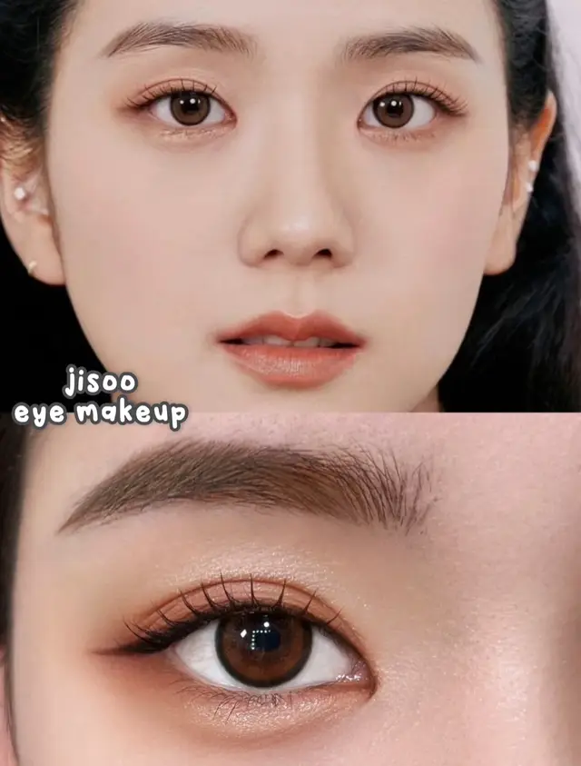 jisoo eye makeup tutorial 🍩🧸🍫 小红书 ID : 448906835 // #jisoo #kimjisoo #jisooblackpink #jisoomakeup #blackpink #blackpinkmakeup #kpopmakeup #kpopmakeuptutorial #fyp #foryoupage #viralvideo #viraltiktok 