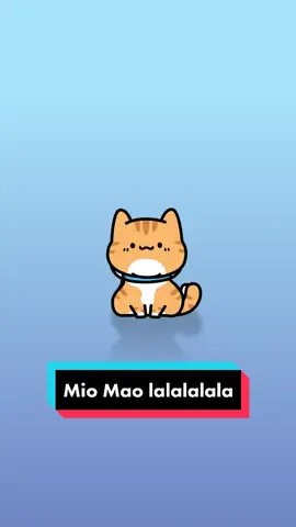 Mio Mao lalalalala #catanimationtok #catanimations #cutecats #animation #catcartoon #miomao #cartoon 