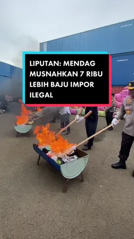 What do u think gais?  #reportertv #jurnalist #reporterberita #boruraja #cameraperson #reporter #mendag #zulkiflihasan #pemusnahan #ballpress #jababekabekasi #bajuimport #imporilegal #thrifting 