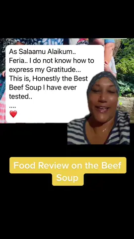 #greenscreen Food Review on my Beef Soup! #auntyferia #foodreview #beefsoup 