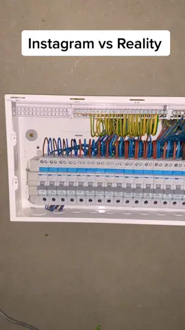 Instagram vs reality- When you let the apprentice test the consumer unit #apprentice #electrician #sparky #electriciansoftiktok #sparkylife #tradie #fyp #fuseboard #fy #electricianlife #electricians 