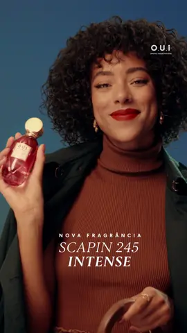 Descubra a nova fragrância #Scapin245Intense de O.U.i Paris. Ser a sua melhor companhia, c'est géant! #IssoÉGigante #CestGeant 