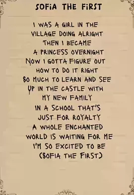 #sofiathefirst #song #lyrics 