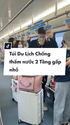 Túi Du Lịch Chống Nước 2 Tầng gấp nhỏ tiện lợi . @Tổng Kho Đồ Gia Dụng @Tổng Kho Đồ Gia Dụng @Tổng Kho Đồ Gia Dụng 