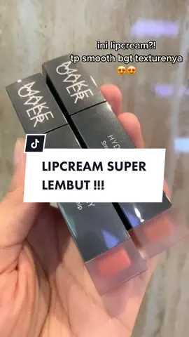 yg ketakutan pake lipcream jd kering ke bibir harus bgt cobain ini!! texturenya lembut bgt finishnya semi matte !! #KenikmatanHakikiRamadan #KelayaBubblePop #makeoverid #hydrastaysmoothlipwhip #fypシ 