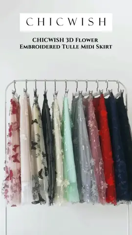 Get spring and summer ready with our mesh flower tulle collection! #chicwish #chicwishcollab #chicwishhaul #mesh #tulle #tulleskirt #colorchallenge #flowergirl #flowers #outfitinspo #springvibes #skirtchallenge 