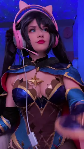 What did mona find👀dont judge my headset please  #monacosplay #GenshinImpact #genshinimpactcosplay #cosplay #monamagistuscosplay #foryou 