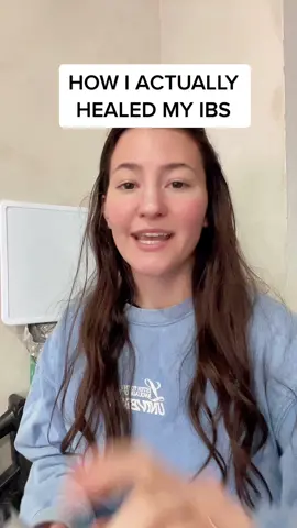 4 things that helped me heal my IBS after 7 years… SO much more on this. it took way more but heres a few! #ibstok #sibo #guthealth #stomachhealth #stomachproblems 