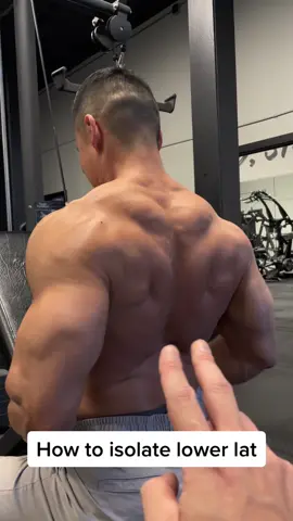 #howto #isolate #lowerlats #lowerlatexercise #backworkout #gym #Fitness #bodybuilding #bodybuilder #bodybuildingmotivation #liftsmart #noegolifting #2023 #justdoit #letsgo #diet #backday 