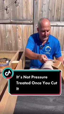 Don’t forget this very important step to protect your structure 🪵  • • • #homerenovisondiy #turtorial #diyprojects #hgtv #homeimprovement #diyhome #powertools #easydiy #projectoftheday #diyinspiration #homebuilds #newbuild #dreamhome #contractor #contractorsofig #homeinspo #renomyhome #deckbuilding #deckbuilder #fenceprotector #fencebuilding 