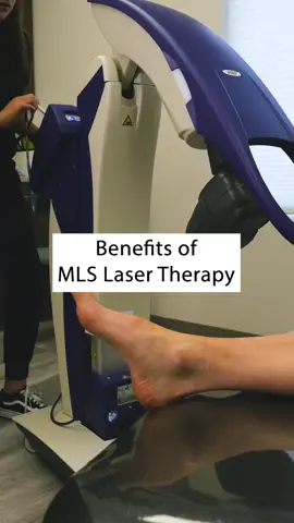 Have you ever heard of MLS Laser Therapy before? It might be the right option for you! #podiatry #healthcare #footdoctor #podologia