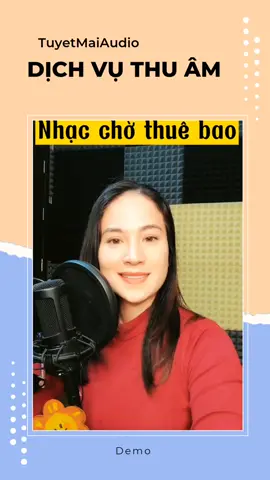 Thu âm nhạc chờ Thuê bao điện thoại #thuam #voice #dichvuthuam #quangcao #demo #hay #xuhuong #top #tvc #fyb #phongthuam #thuamquangcao  #tuyetmaiaudio #thohay #tongdai  #nhaccho #dienthoai #thuebao 