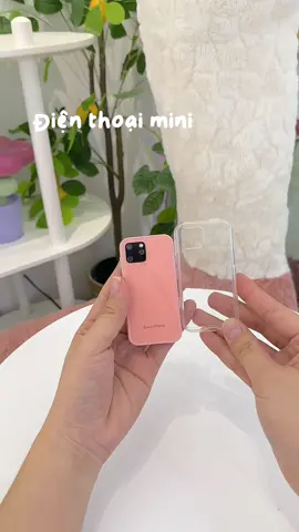 Lần đầu tiên thấy đt mini luôn ó cưng xĩu 😝 #decorphong #taphoabanhbeo #phungreview #xuhuong 