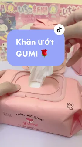 An toàn cho da em bé và da nhạy cảm nha #gumi #khănướt 