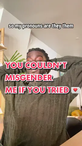 My personhood is not shaped by your perception. No language can contain me. 💌 Heavy on the “me” ~ This take isn’t the case for all trans and nonbinary people, so dont use my journey as a reason to disrespect someone elses personhood or disregard their boundaries. #pronouns #gender #blacknonbinary #blackqueertiktok 