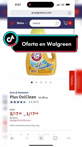 Walgreen tiene ofertas en los Detergentes 😱❤️ #ofertas #offers #walgreen #shopingaddict #compras #latinos #latinosenusa #fyp #parati #viral #laundry #laundrydetergent #detergente 