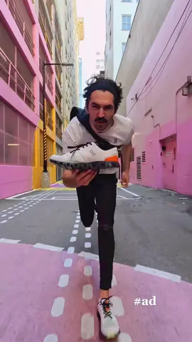 I put in the miles for you and me across the city in my @On apparel and shoes #RunOnClouds #ad 