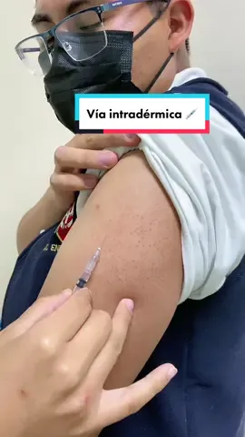 @jaqui♡ @gustavosarmientol #intradermica #enfermeria #estudiantedeenfermeria 