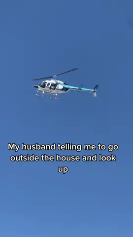 Just a little helicopter serenade? #pilothubby #aerialphotography #sahm #marriedlife #floridaliving 