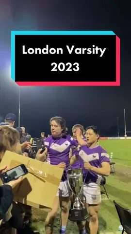 Winning the London Varsity trophy back, UCL 17:12 KCL!!!  #londonuni #londonuniversity #kingscollegelondon #bleedpurple #teamucl 
