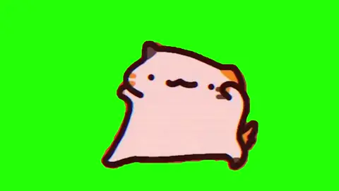 Cuptoast Cat Dancing/Vibing Green Screen #cat #greenscreen 