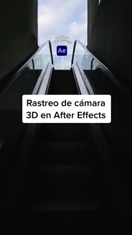 El efecto Rastreador de camara 3D dn after effects te permite dar una sensacion de integracion mas avanzada #aftereffects #aftereffectstutorial #adobeaftereffects #fyp 