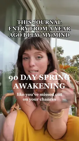 90 Day Spring 🌱AWAKENING 🌱You can literally change your whole reality by changing your mindset and treating yourself kindly. Im still working out the details of how to facilitate something like this for others but ill be sending out an email blast tomorrow with the details!! Sign up if you want to hear a bit more about it. Love you alllll #90dayspringawakening 