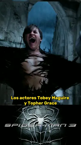 ¿sabías qué? En Spiderman 3 Las dolorosas escenas que les tocó pasar a Tobey Maguire y Topher Grace #SabiasQue #curiosidades #pelicula #spiderman #venom 