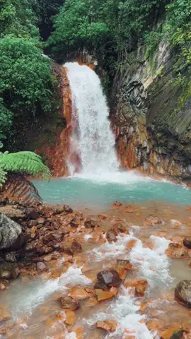 This attraction is part of our Dumaguete Country Side Tour. It is called Pulangbato Falls. This falls is unique because of the color of its rocks. This reddish/rustic color is due to the sulfur minerals present in these rocks.  Message if you are planning to come to Dumaguete City. We’ll bring to this beautiful and breathtaking waterfall. #pulangbatofalls #pulangbato #letsgotoursph #dumaguete #chadavalencia #dumaguetecity #philippines #visitnegrosoriental #travel #travelandtour #touristguide #localguide #traveldestination #beautifuldestinations #travelblogger #travelgram #itsmorefuninthephilippines #waterfalls #eatravelogue #fyp #trending #viral 
