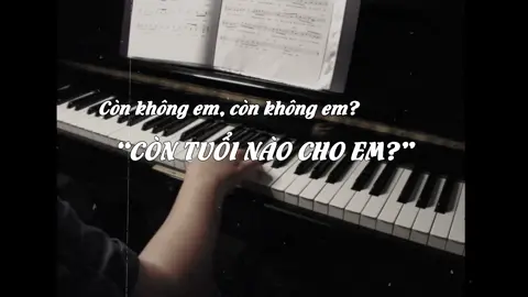 Đã qua rồi...Những ngày mưa bom bão đạn Thanh xuân em úa màu theo khói lửa chiến tranh Còn không em ... Còn không em ...  