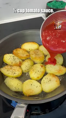 Delicious fried potatoes ‼️#Recipe #quickmeal #dinner #lunch #potato 