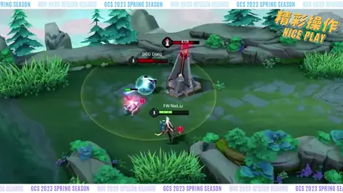 FW NaiLiu葉娜超秀！秒殺對手鎖血盲視野繞後都難不倒他 #AOV #GCS #傳說對決 #YENA