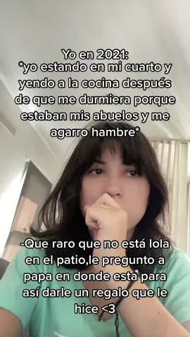 Contexto:en octubre de 2021,yo me fui a dormir porque estaba cansada y estaban mis abuelos,cuando me desperte era de noche,fui abajo y mis abuelos se fueron,yo me fui a buscar el regalo que le hice a mi perrita que se llama lola que lo deje en la mesita de luz porque me olvide de darselo a la tarde pero como no la encontraba en el patio fui a preguntarle a mi papa que estaba en el baño lavandose la cara que lo vi que tenia los ojos rojos y le pregunte que paso por la cual estaba asi y el me dijo “mile,lola murio…..” yo en ese momento empeze a llorar y mi papa igual ya que el me conto que lola estaba afuera y se acosto en el pasto y mi papa fue aver que le estaba pasando y lola no se movia. Mi tia llamo imediatamente al veterinario a que venga para ver que le psa y que si le podia ponerle algo pero lola dio sus ultimos 3 respiros y murio en los brazos de mi papa….#greenscreen#fypシツ♡#fypppppppppppppppppppppp 