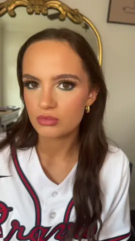 pop of green🥵💚 #MyDolceMoment #prom #makeup #prommakeup #glam 