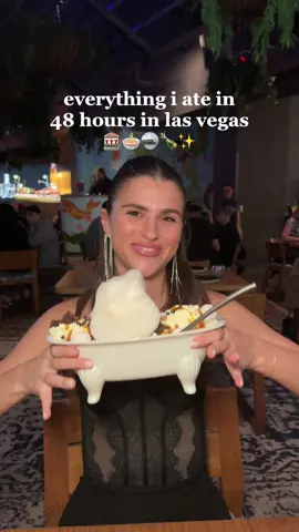 ice cream in a bath tub?🛁 👀 everywhere i ate in vegas earns rewards with @mgmresortsintl  #mgmambassador #lasvegas