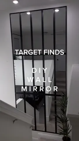 $7 mirrors from @target diy mirror wall hack #diywalldecor #diymirrorwall #walldecor #mirrorwallhack #mirrorwalldecor #mirrorwallhack #mirrorwalktrend 
