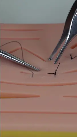 suture practice makes perfect ✨️ #medicalmotivation #medstudent #medicaltiktok 