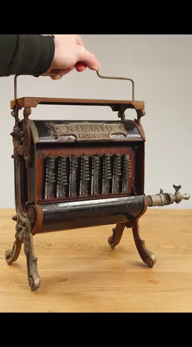 1924 Gas Heater Restoration #restoration  #diyproject #powdercoating #asmr