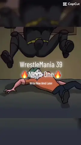 WrestleMania 39 🔥Night One🔥 #WrestleMania #WWE #fyp  